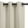 Patti Premium Belgian Flax Linen Curtains Grommet- -TWOPAGES