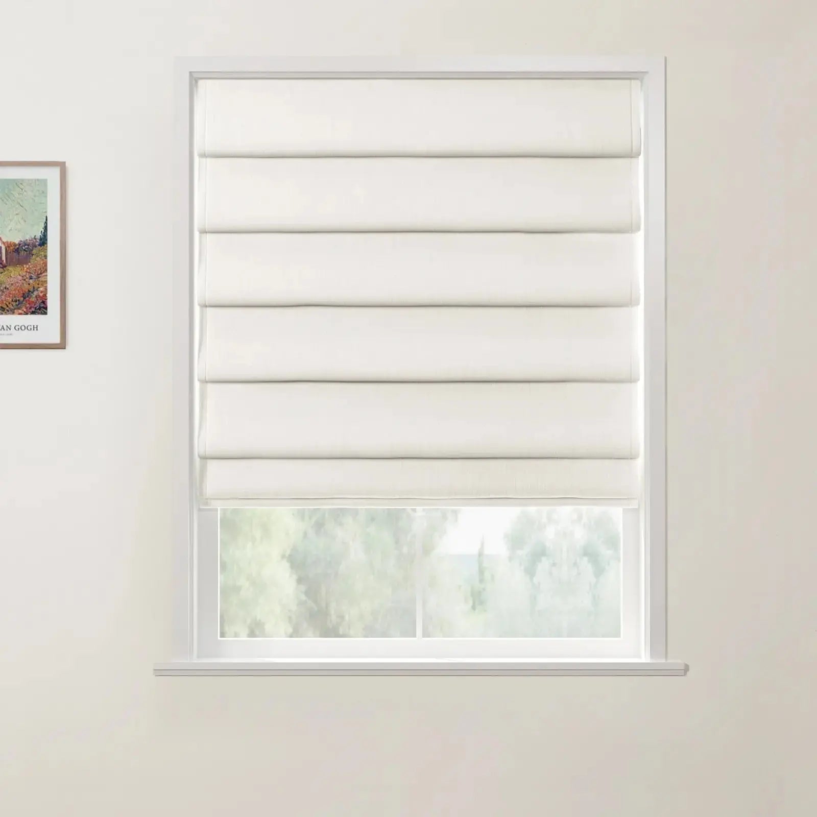 Custom Deco Fold Roman Shade Cordless -TWOPAGES