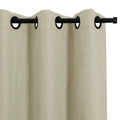 Patti Premium Belgian Flax Linen Curtains Grommet- -TWOPAGES