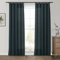 Premium Belgian Linen Flax Curtain Soft Top Patti -TWOPAGES