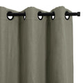 Patti Premium Belgian Flax Linen Curtains Grommet- -TWOPAGES