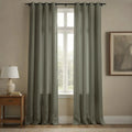 Patti Premium Belgian Flax Linen Curtains Grommet- -TWOPAGES