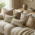 Britt Bengoechea Print Linen Cotton Pillow Cover