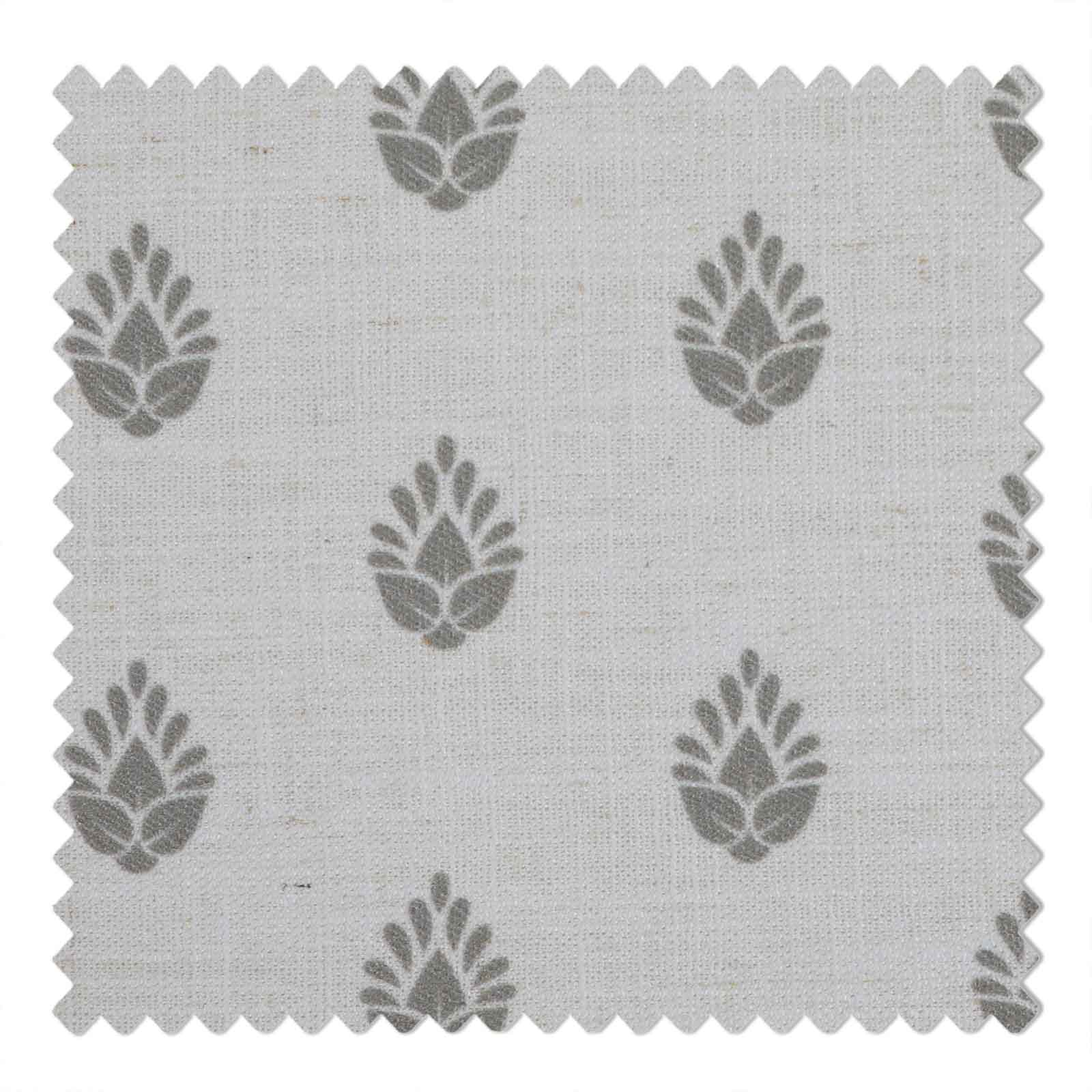 Stefana Silber Printed Roman Blind Cord Lift TWOPAGES