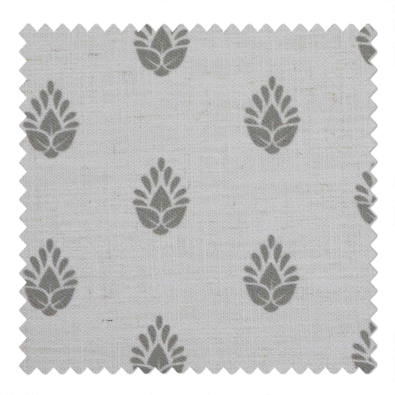 Stefana Silber Printed Roman Blind Cord Lift TWOPAGES
