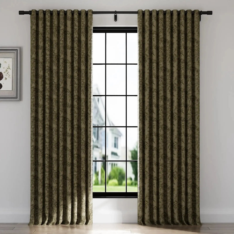 Sara Le Print Linen Drapery Grommet TWOPAGES