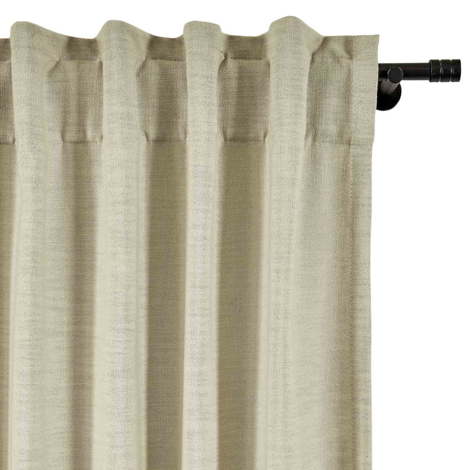 Isabella Heavyweight Polyester Cotton Blend Drapery Soft Top TWOPAGES