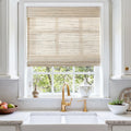 Natural Ramie Bamboo Woven Blind - Beige Brown?-TWOPAGES CURTAINS
