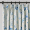 Holly Botanical Serenity Patterned Boho Curtains Pleated TWOPAGES