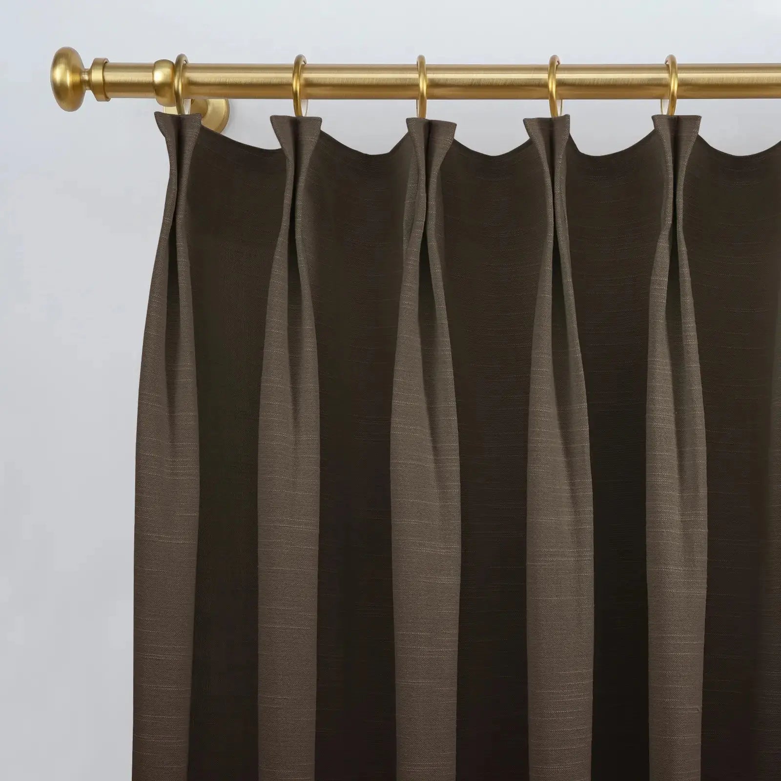 Jawara Luxury Linen Cotton Curtain Pleated-?-TWOPAGES
