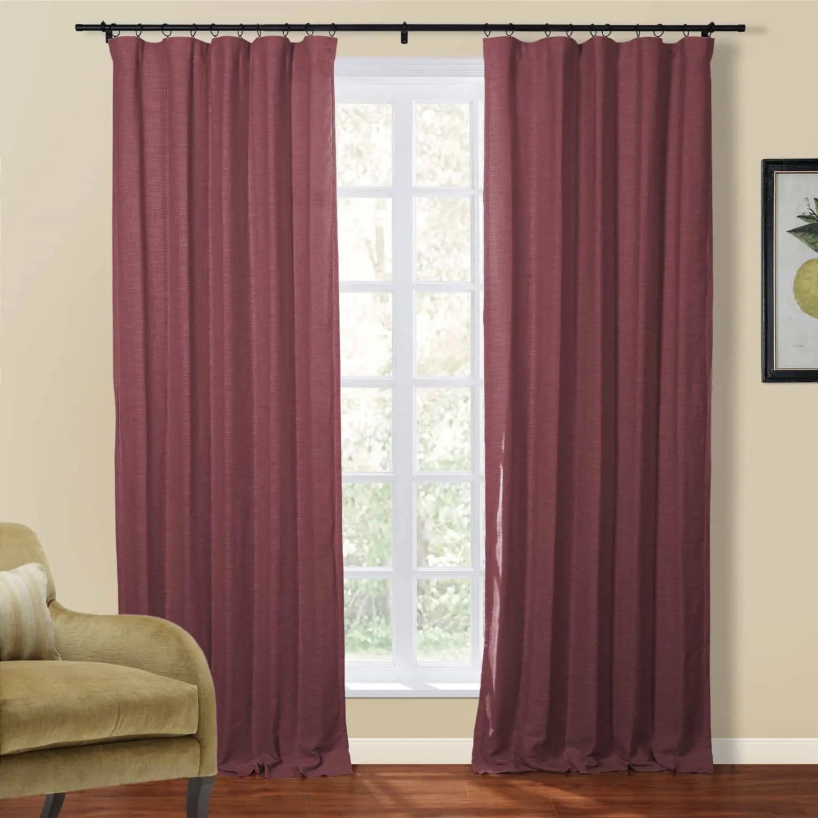 Kyla Linen Blend Drapery Soft Top TWOPAGES