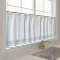 Celia Striped Plaid Cafe Curtain?-TWOPAGES