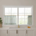 Celia Striped Plaid Cafe Curtain?-TWOPAGES