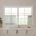 Celia Striped Plaid Cafe Curtain?-TWOPAGES