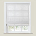Cloe Cotton Blend Roman Shade Cord Lift TWOPAGES