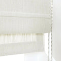 Cloe Cotton Blend Roman Shade Cord Lift TWOPAGES