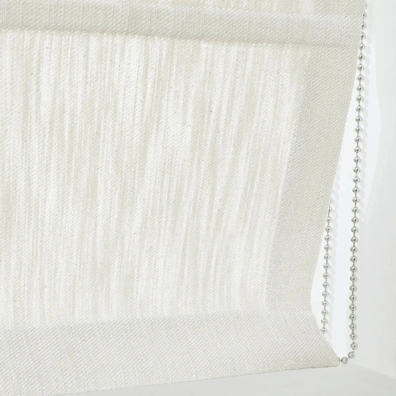 Cloe Cotton Blend Roman Shade Cord Lift TWOPAGES