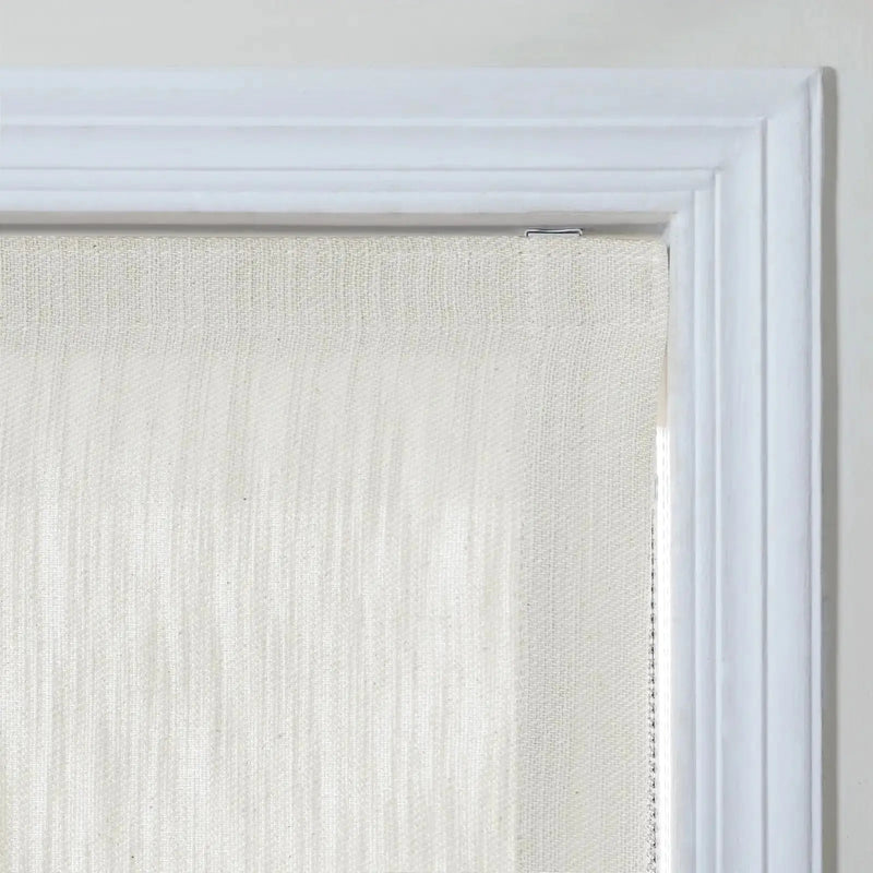 Cloe Cotton Blend Roman Shade Cord Lift TWOPAGES