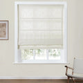 Cloe Cotton Blend Roman Shade Cord Lift TWOPAGES