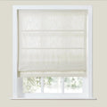 Cloe Cotton Blend Roman Shade Cord Lift TWOPAGES