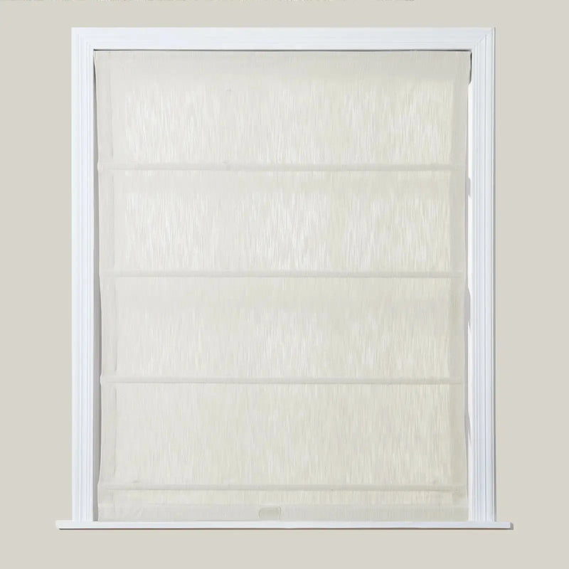 Cloe Cotton Blend Cordless Roman Shade TWOPAGES