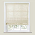 Cloe Cotton Blend Roman Shade Cord Lift TWOPAGES
