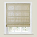 Cloe Cotton Blend Roman Shade Cord Lift TWOPAGES