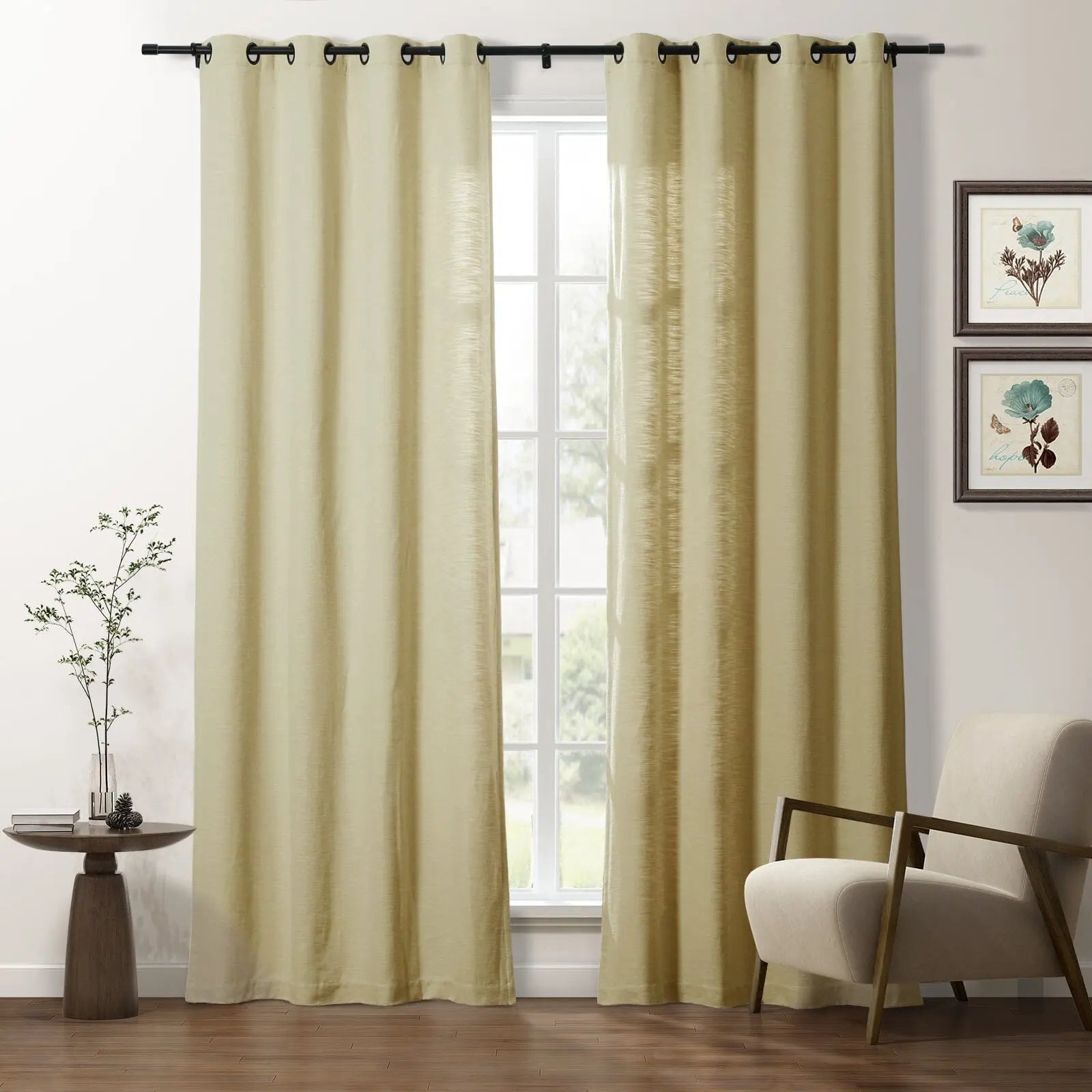Cotton Blend Drapery Grommet | Cloe TWOPAGES