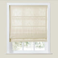 Cloe Cotton Blend Roman Shade Cord Lift TWOPAGES