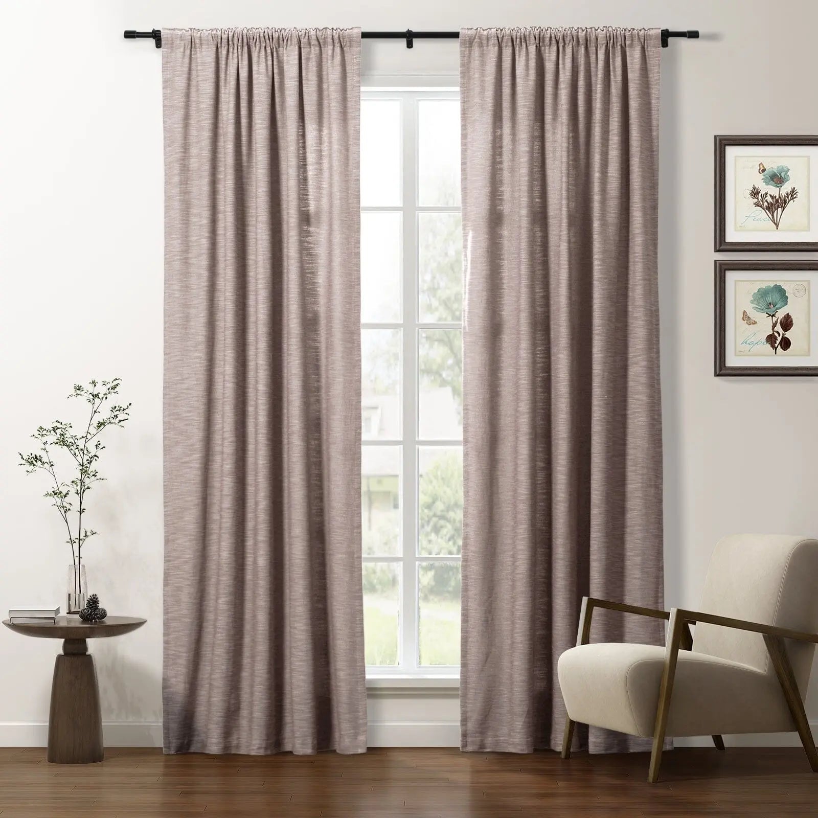Cotton Blend Drapery Soft Top | Cloe TWOPAGES