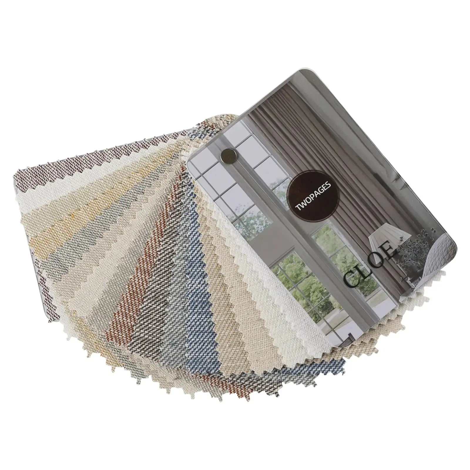 Cloe Cotton Blend fabric colour and texture sample 4