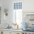 Celia Patterned Roman Shade Cordless -TWOPAGES