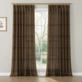Sara Le x TWOPAGES Vintage Printed Linen Pleated Curtains