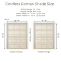 Karin Pure Wool Roman Shade Cordless TWOPAGES
