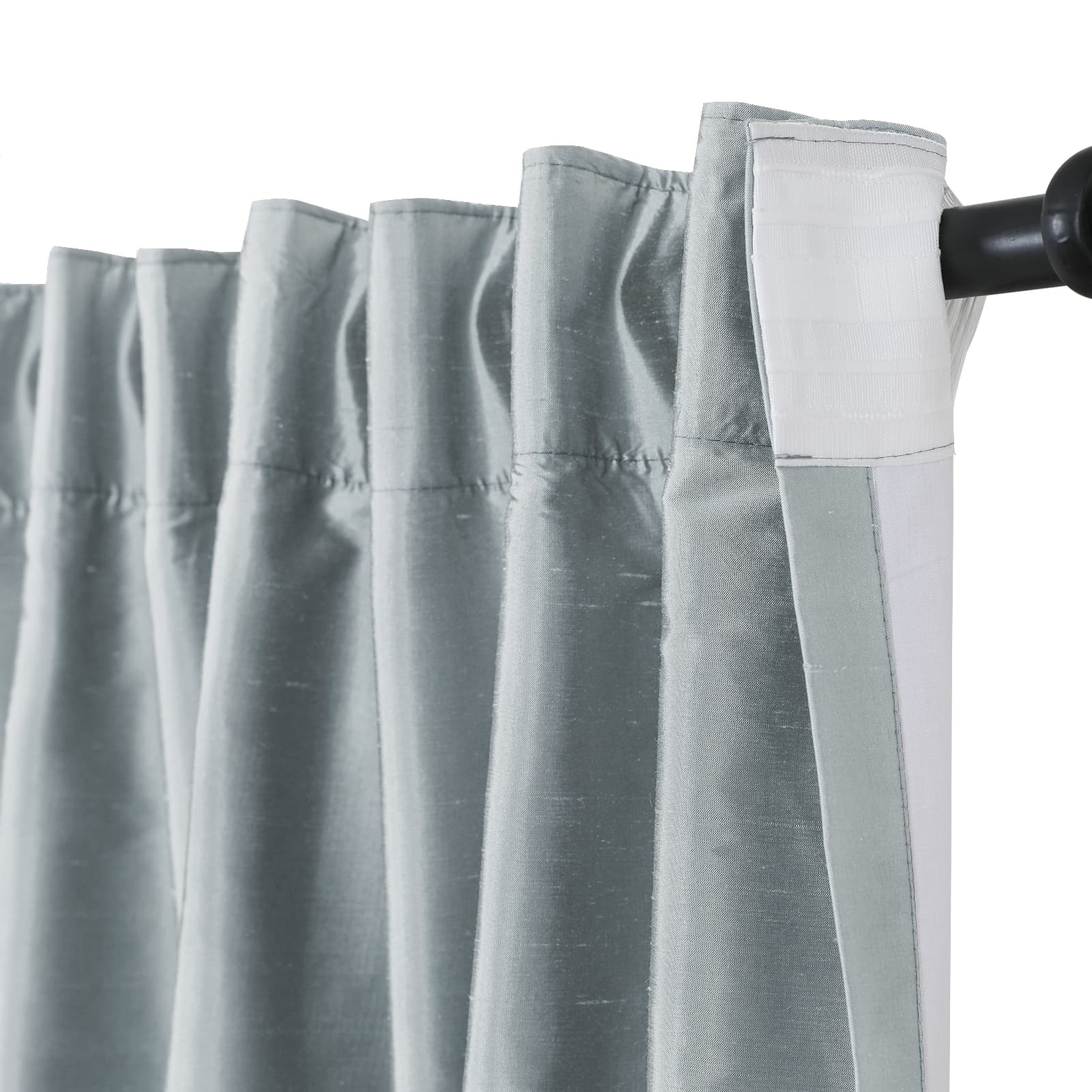 Selman Dupioni Silk Curtain Soft Top TWOPAGES
