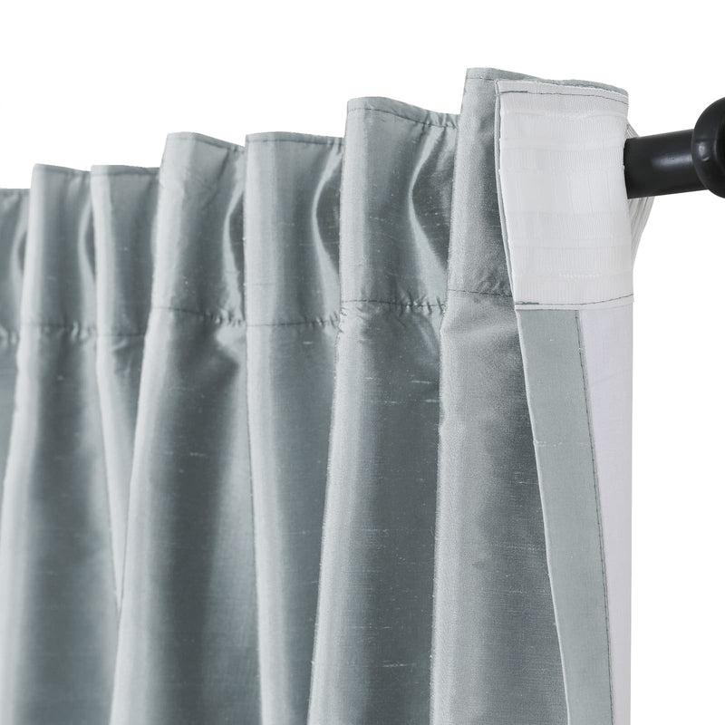 Selman Dupioni Silk Curtain Soft Top TWOPAGES