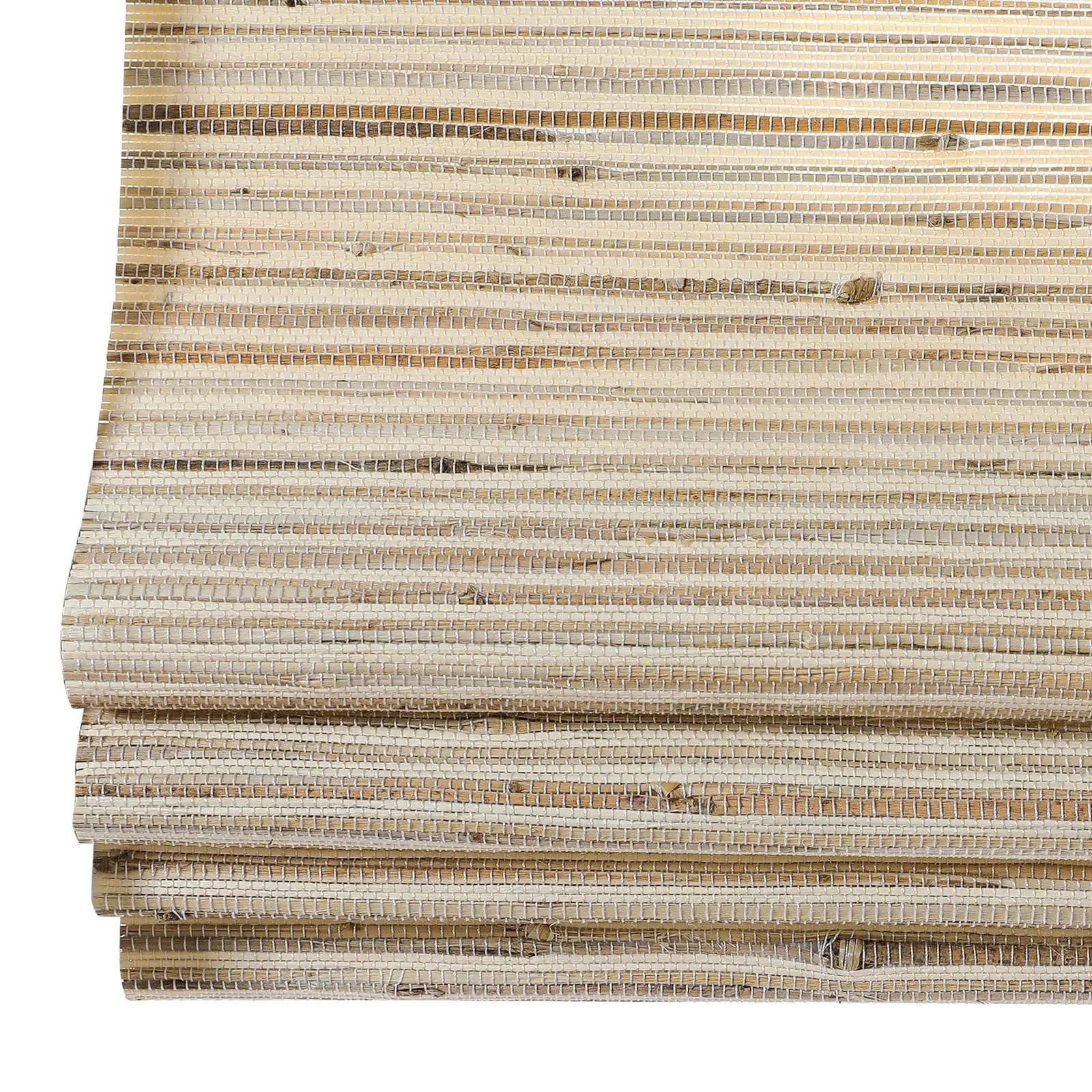 Natural Ramie Bamboo Woven Blind - Beige Brown TWOPAGES CURTAINS