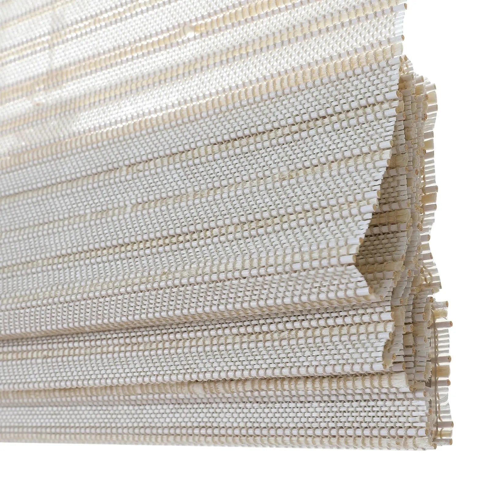 Natural Paper Bamboo Woven Blind - Marble White TWOPAGES CURTAINS
