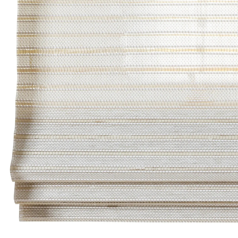 Natural Paper Bamboo Woven Blind - Marble White TWOPAGES CURTAINS