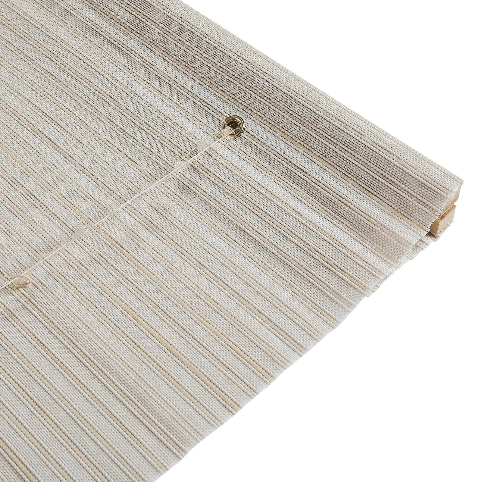 Natural Paper Bamboo Woven Blind - Marble White TWOPAGES CURTAINS