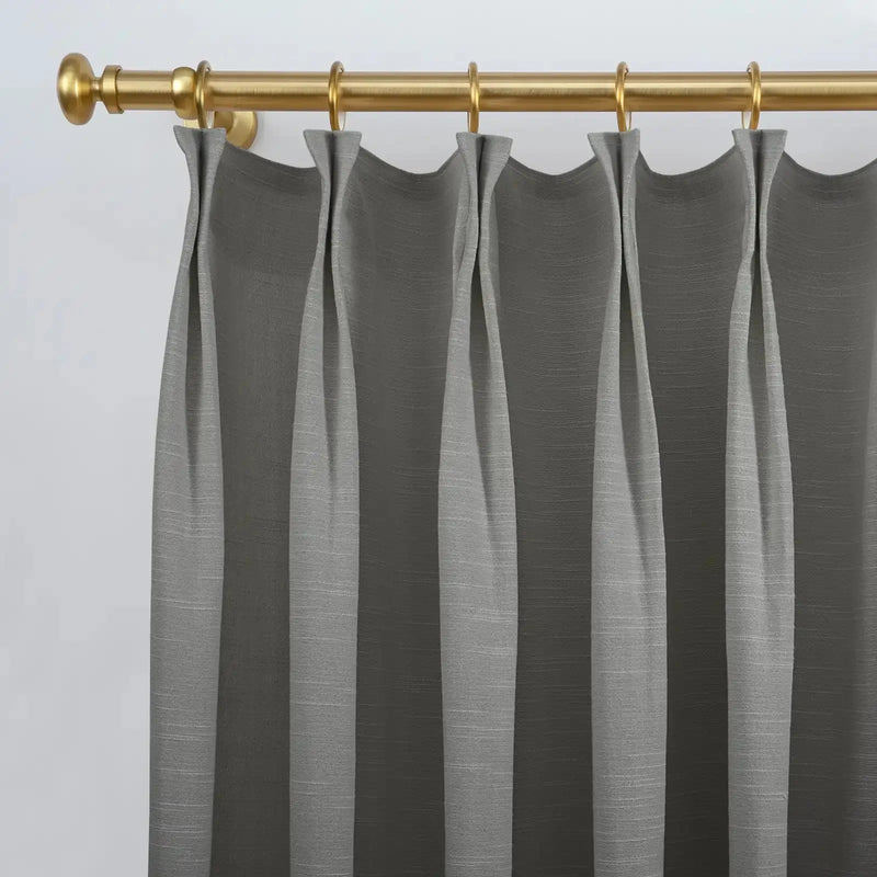Jawara Luxury Linen Cotton Curtain Pleated-?-TWOPAGES