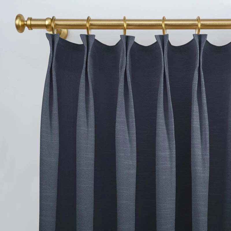 Jawara Luxury Linen Cotton Curtain Pleated-?-TWOPAGES