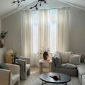 Doris 100% Linen Curtain Pleated?-TWOPAGES