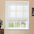 Natural Ramie Bamboo Woven Blind - Rattan White TWOPAGES CURTAINS