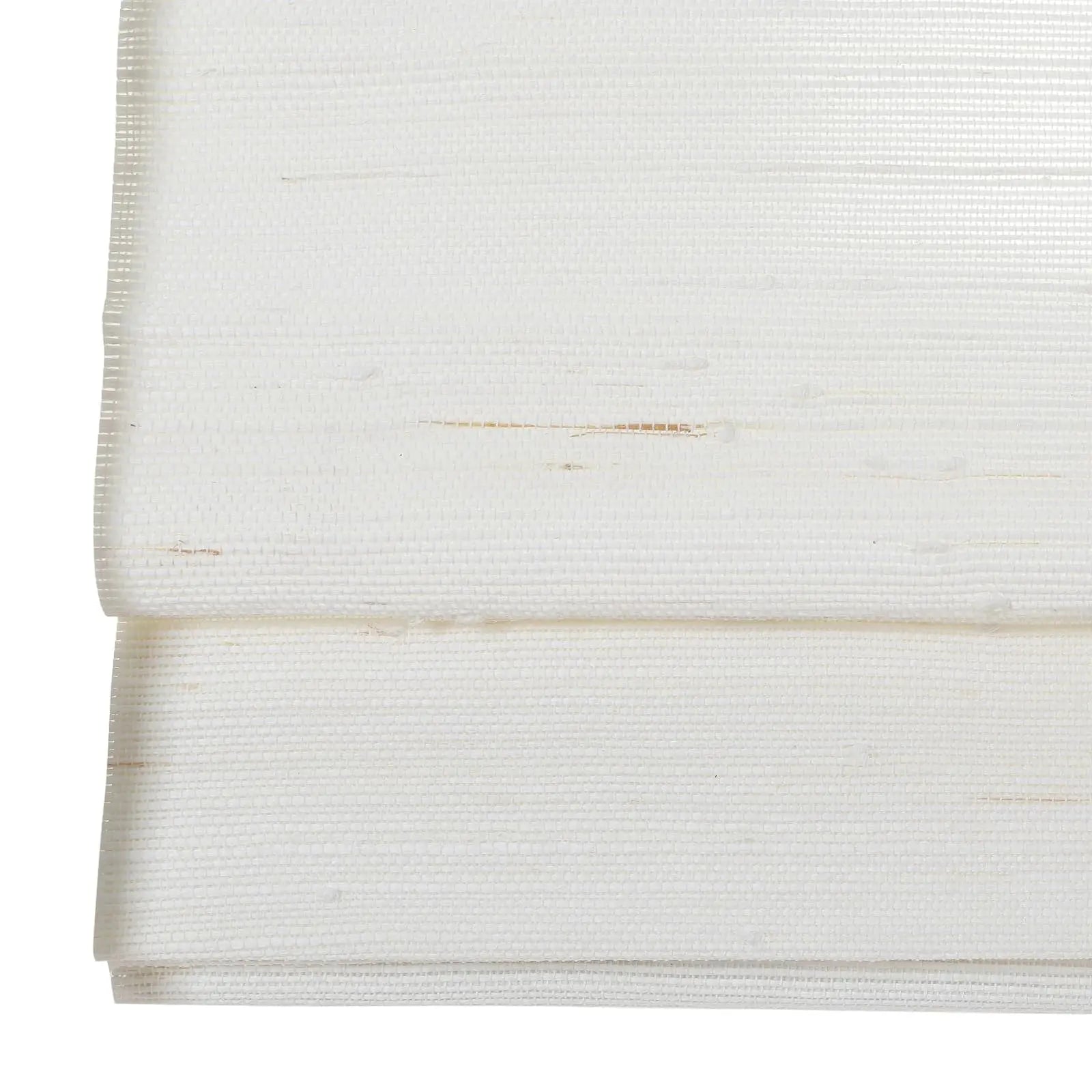 Natural Ramie Bamboo Woven Blind - Rattan White TWOPAGES CURTAINS