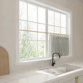 Liz Linen Pleated Cafe Curtains?-TWOPAGES