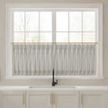 Liz Linen Pleated Cafe Curtains?-TWOPAGES