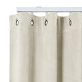 Gene 100% Blackout Soundproof Curtain Grommet with Track Kit TWOPAGES