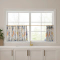 Custom Cafe Curtains Pleated -TWOPAGES