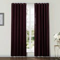 Gene 100% Blackout Soundproof Curtain Grommet with Track Kit TWOPAGES
